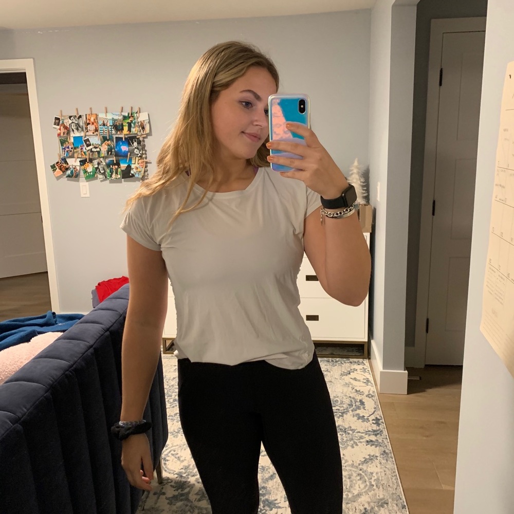 White Lululemon Top!